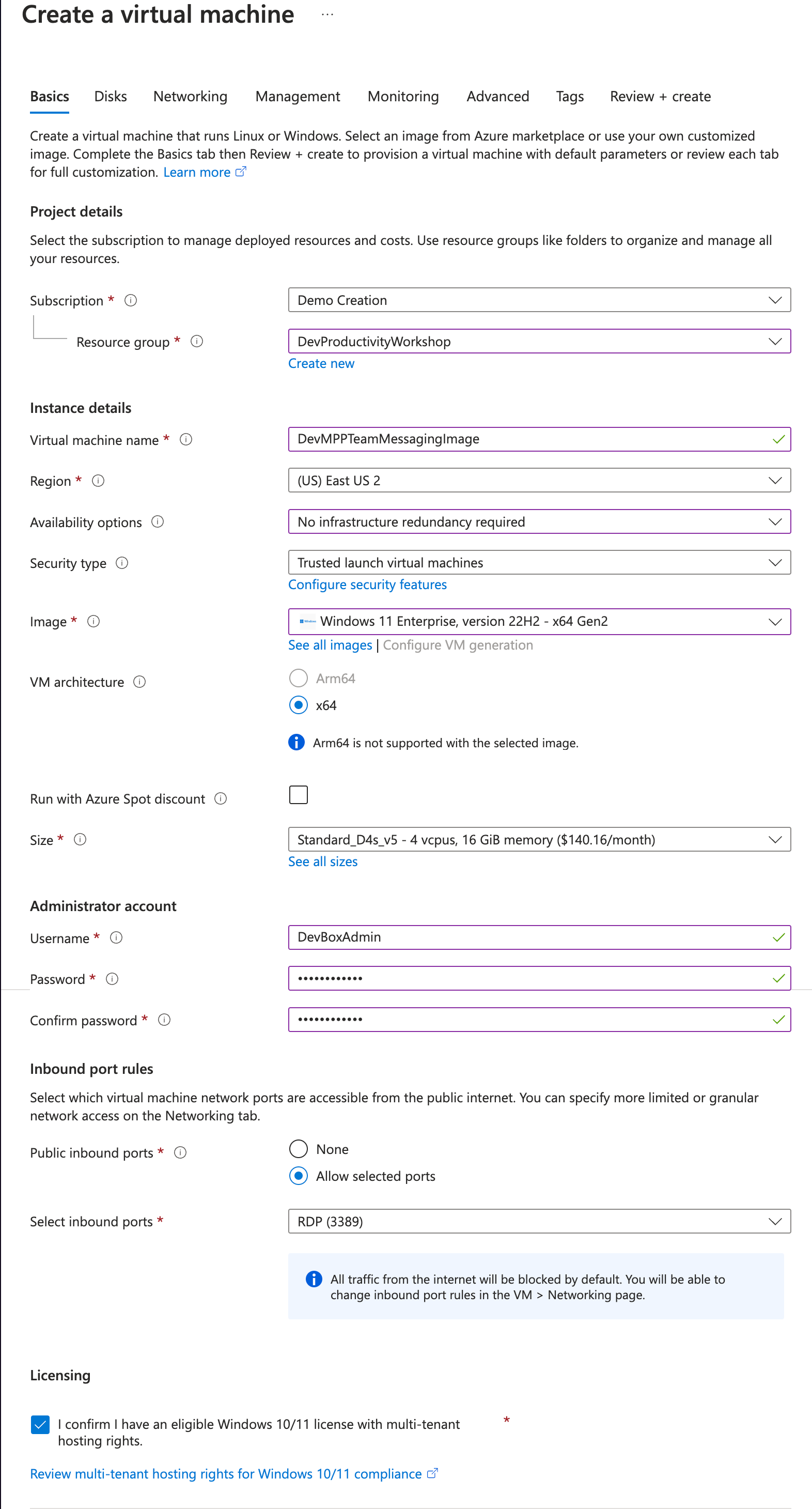 Virtual Machine Basics